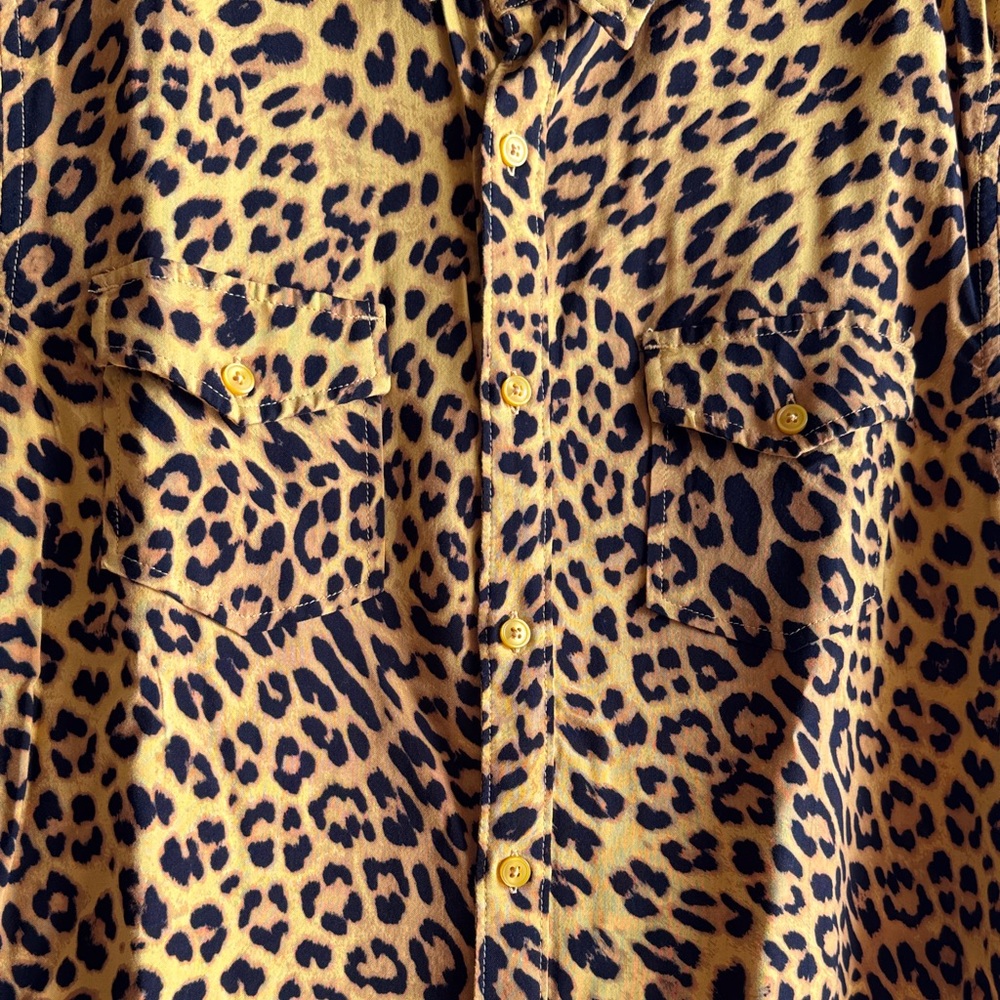Men’s Guess Leopard print shirt - Picture 6 of 6